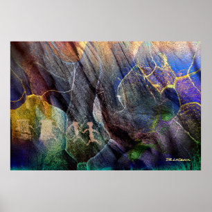 Póster Pintura de caverna