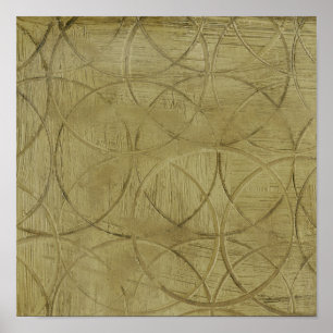 Póster Pintura de Círculos Ligados por Jennifer Goldberg