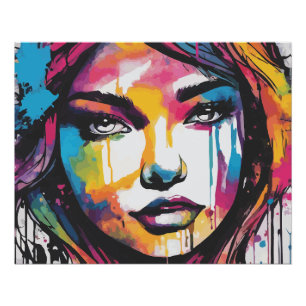 Póster Pintura de cor de água
