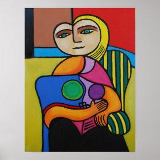 Póster Pintura de estilo