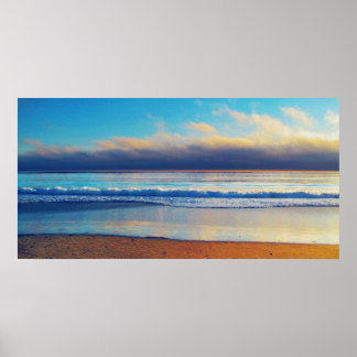 Póster Pintura de fotos no litoral