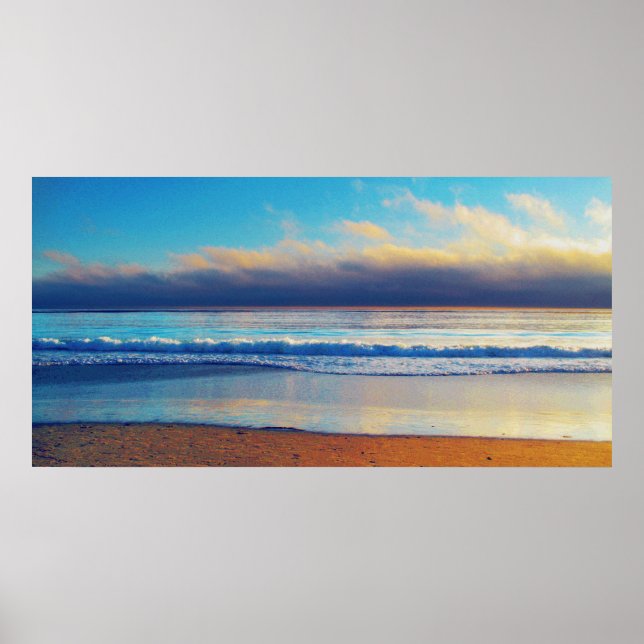 Póster Pintura de fotos no litoral (Frente)