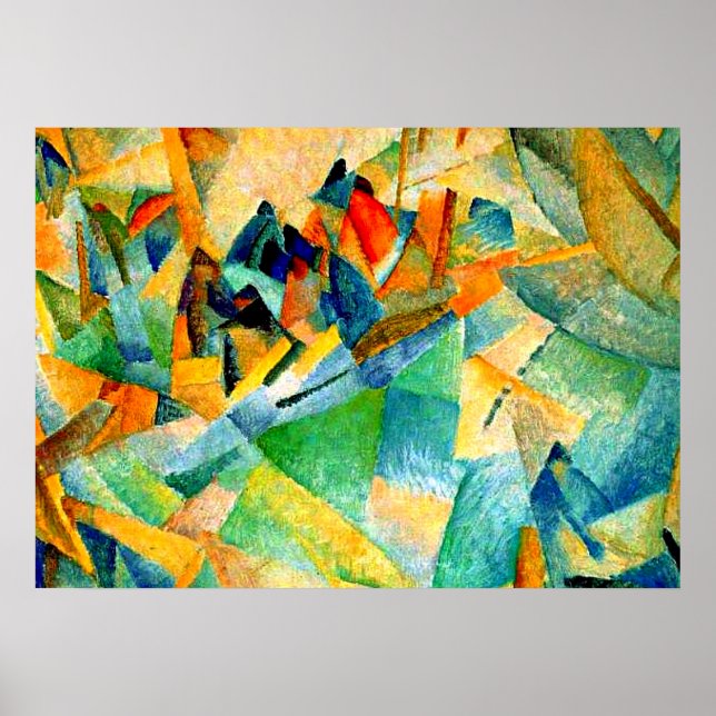 Póster Pintura de Gestel, Porto de Mallorca (Frente)