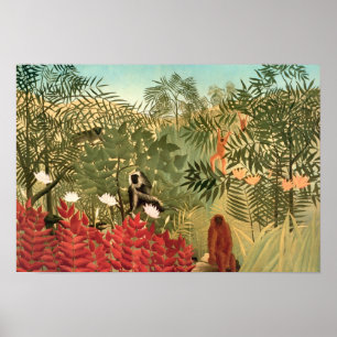 Póster Pintura de Henri Rousseau