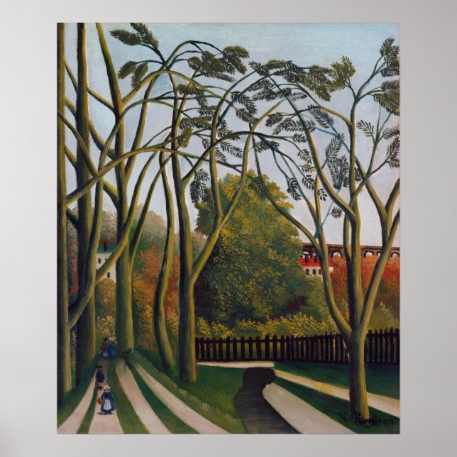 Poster Pintura de Henri Rousseau 1908 (Frente)