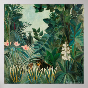 Poster Pintura de Henri Rousseau 1908
