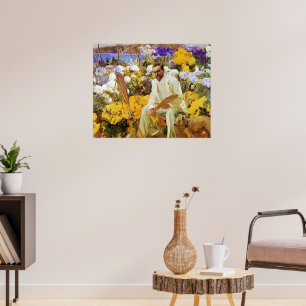 Poster Pintura de Joaquin Sorolla, Louis Comfort Tiffany,
