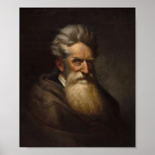 Poster Pintura de John Brown - Peter velho Hansen Balling