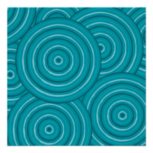 Póster Pintura de linha original