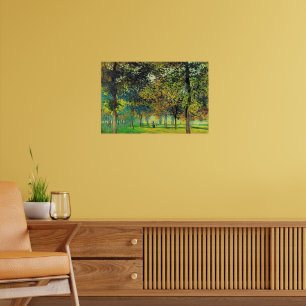 Poster Pintura de Monet, Allee du Champ de Foire,