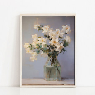 Poster Pintura de Natureza-Morta de Vaso de Flores, Natur