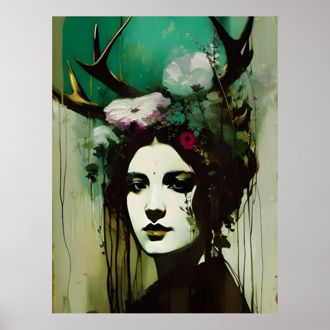 Poster Pintura de Pagan Woman (Frente)