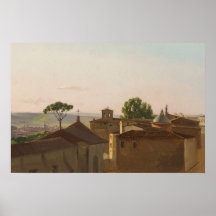 Pintura de Paisagem Vintage