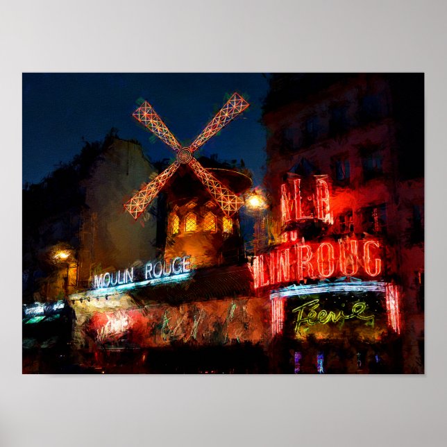 Poster Pintura de Paris (Frente)