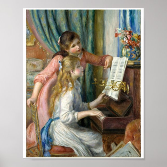 Poster Pintura de renoir. (Frente)
