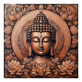 PÓSTER PINTURA DE ROSTO BUDDHA #11