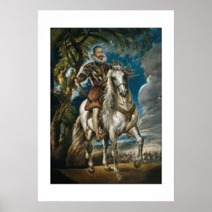 Póster Pintura de Rubens: O duque de Lerma