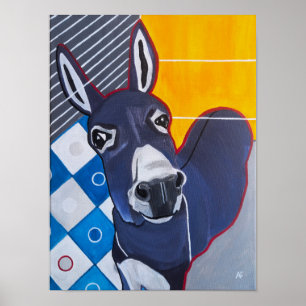 Poster Pintura de Soco de Burro por Alfred Fox