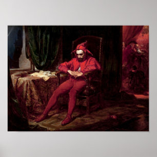 Poster Pintura de Stanczyk pelo artista polonês Jan Matej