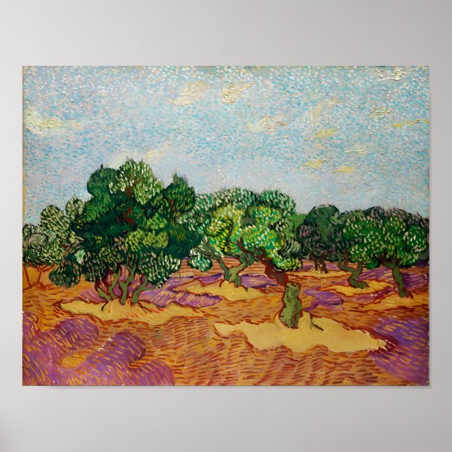 Poster pintura de Vincent Van Gogh (Frente)