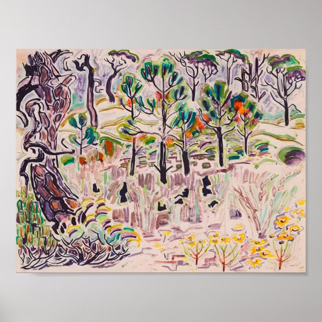 Poster pintura de Walter Anderson (Frente)