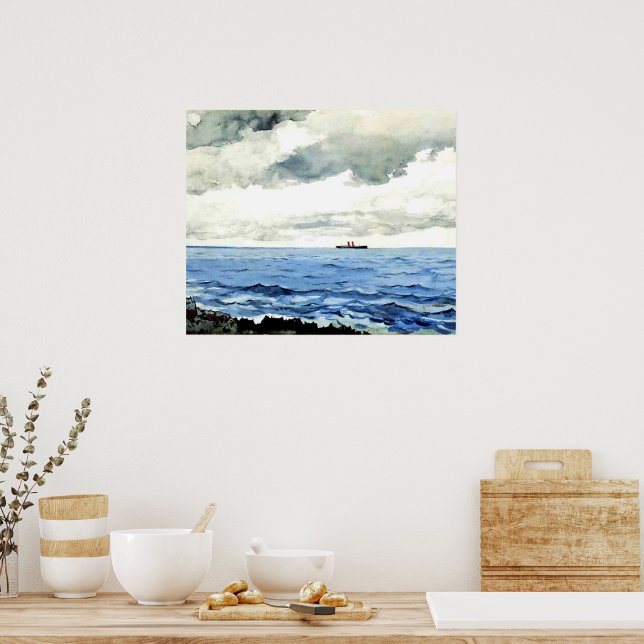 Poster pintura de Winslow Homer, Bermudas (Cozinha)