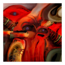 Pintura digital realizada en Photoshop con tablete