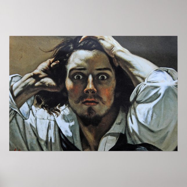 Póster Pintura do Gustave Courbet (Frente)