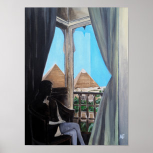 Poster Pintura do Hotel Pyramisa por Alfred Fox