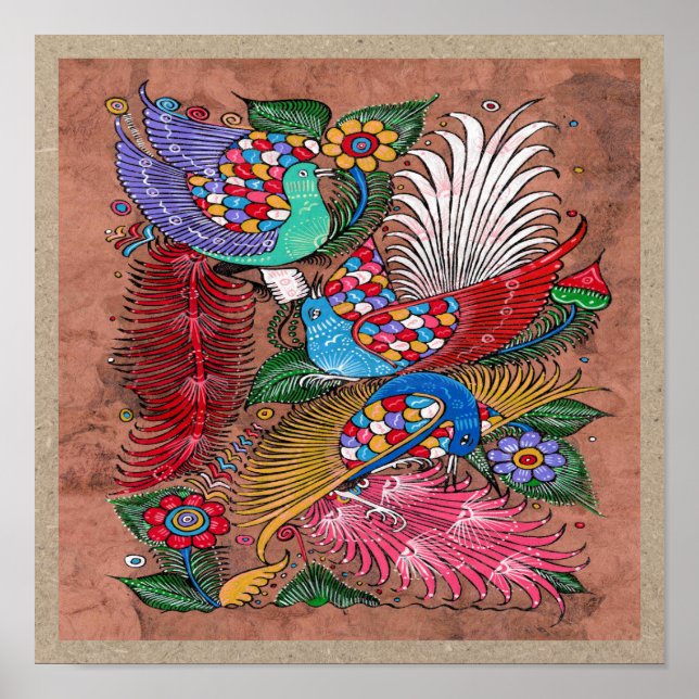 Poster Pintura do Latido de Amado Mexicano 4 - História D (Frente)