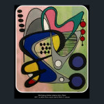 Poster Pintura do 'Médio do século Abstrato, Astro Picnic<br><div class="desc">Pintor de pop,  Jamie Roxx,  pintura do Abstrato de humor do século Médio,  Astro Picnic em um Descubra mais sobre as pinturas do Pop de Luxury Jamie Roxx em www.JamieRoxx.us</div>