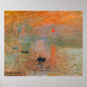 Póster Pintura do Monet