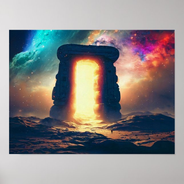 Poster Pintura do portal (Frente)