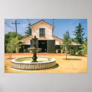 Poster Pintura do rancho da angra de Apple