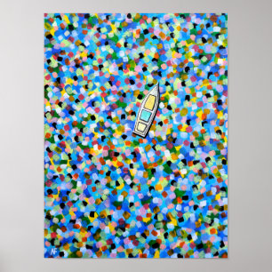 Poster Pintura Drifting through Dreams por Alfred Fox