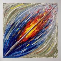 Pintura em linha de onda