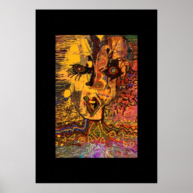 Póster Pintura facial (Frente)