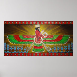 Poster Pintura Faravahar