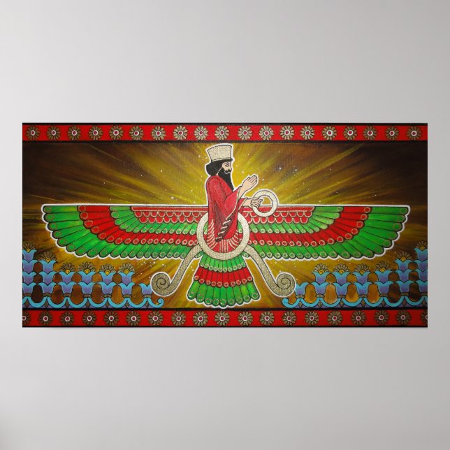 Poster Pintura Faravahar (Frente)