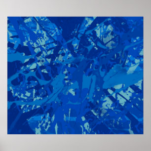 Poster Pintura feita à mão. Abstrato, arte criativa