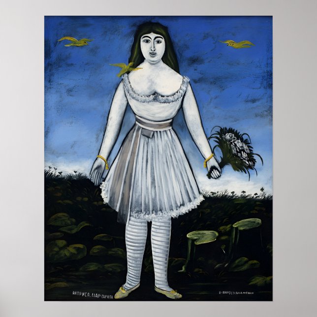 Poster Pintura Georgiana Niko Pirosmani (Frente)