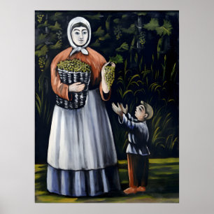 Poster Pintura Georgiana Niko Pirosmani