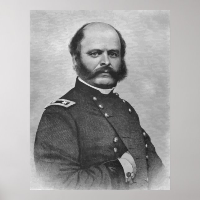 Póster Pintura geral de Burnside (Frente)