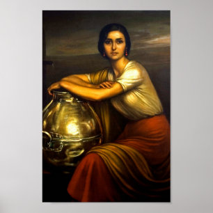 Póster Pintura "La Fuensanta" Julio Romero de Torres