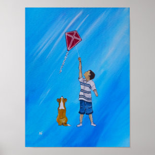 Poster Pintura Mais Leve que o Ar por Alfred Fox