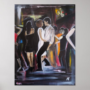 Poster Pintura Mambo Night de Alfred Fox
