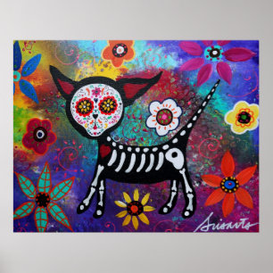 PÓSTER PINTURA MEXICANA DA CHIHUAHUA DA ARTE POPULAR