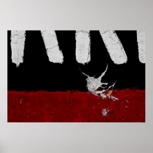 Póster Pintura na estrada - Criativo - Legal - Divertido