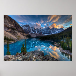 Poster Pintura na moraine