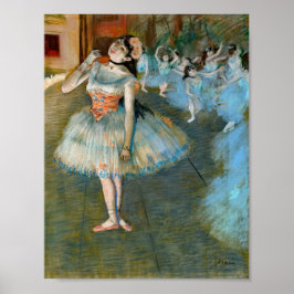 Poster Pintura nas estrelas do Balé Degas